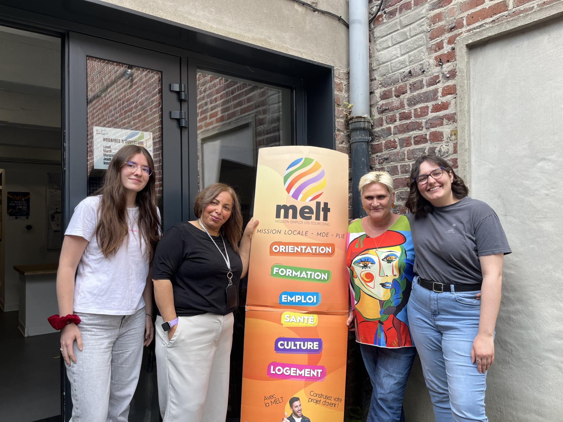 Equipe de l'accueil de la MELT