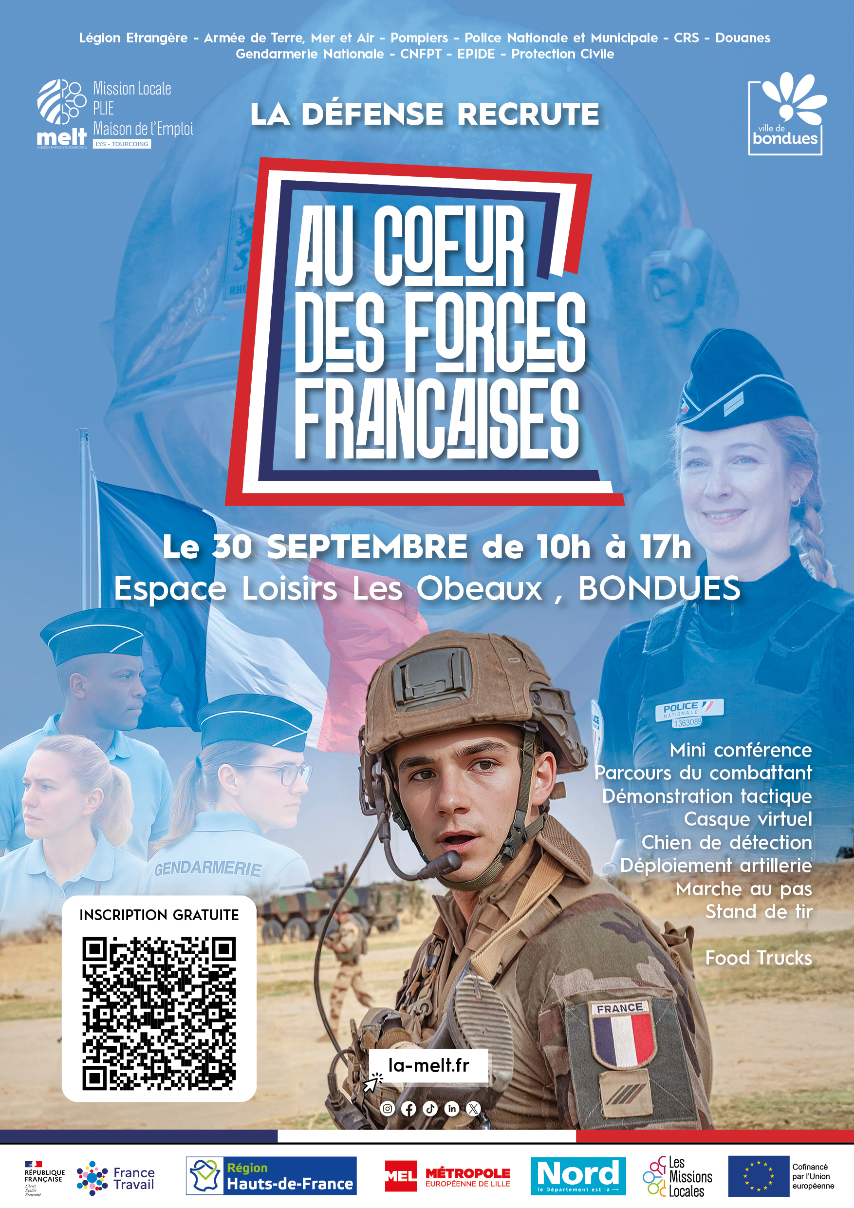 Au cœur des forces françaises